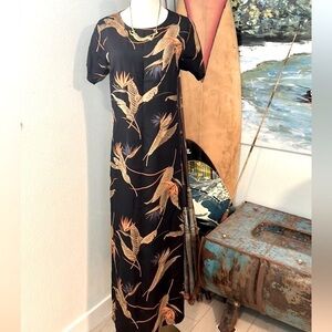 VTG,SILK TOMMY BAHAMA,Gorgeous Silk Dress, Excellent Condition,Timeless, Size M